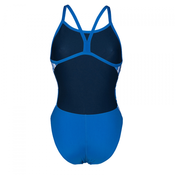 Arena Marbled Challenge Back Royal Blue Swimsuit
