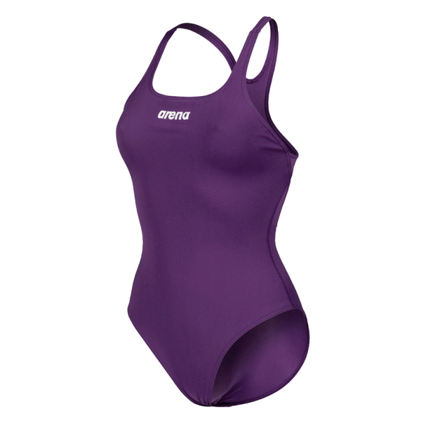 Arena Team Solid Pro Plum Swimsuit