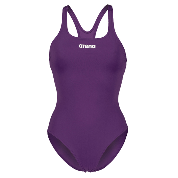 Arena Team Solid Pro Plum Swimsuit