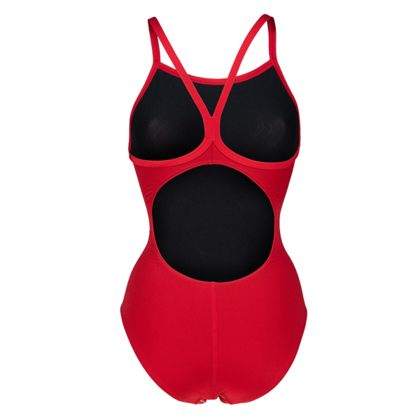 Arena Marbled Lightdrop Back Red Swimsuit