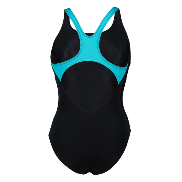Arena Graphic Black/Turquoise Swimsuit