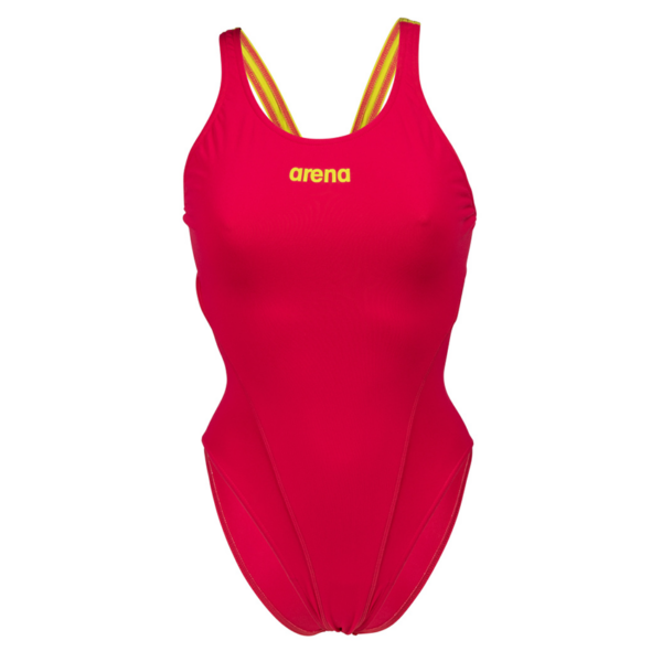 Arena Team Solid Tech Pink Swimsuit
