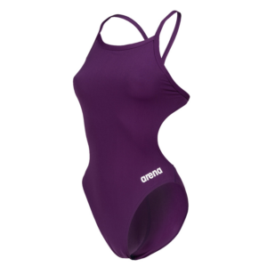 Arena Team Solid Challenge Plum Swimsuit