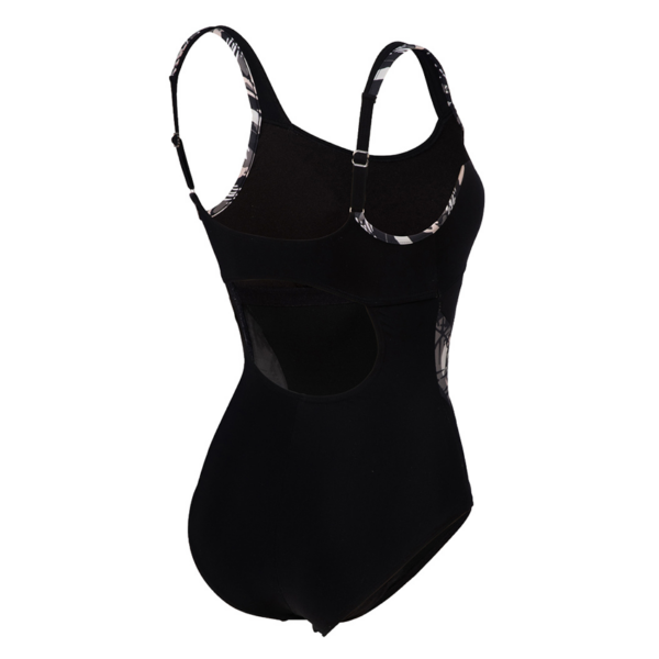 Fancy Strap Back Body Lift Swimsuit