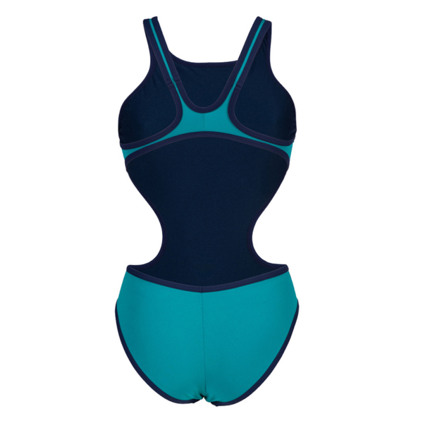 Womens Arena One Biglogo Swimsuit - Green