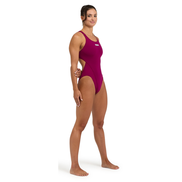Arena Team Solid Tech Swimsuit - Red Fandango