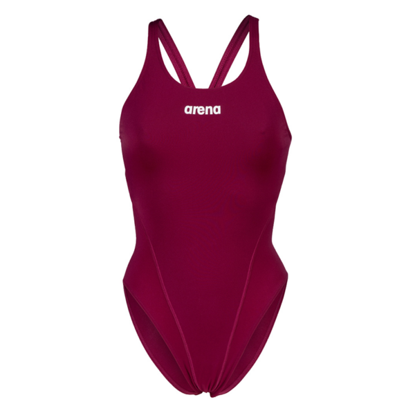 Arena Team Solid Tech Swimsuit - Red Fandango
