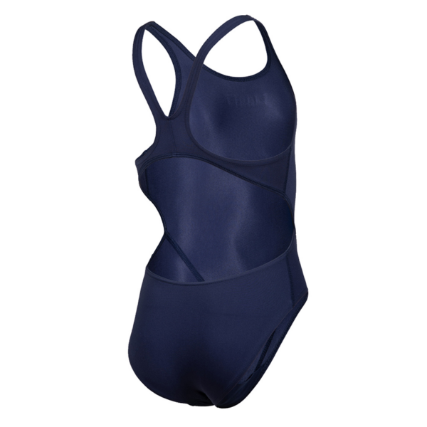 Arena Tech Solid Girls Swimsuit - Navy