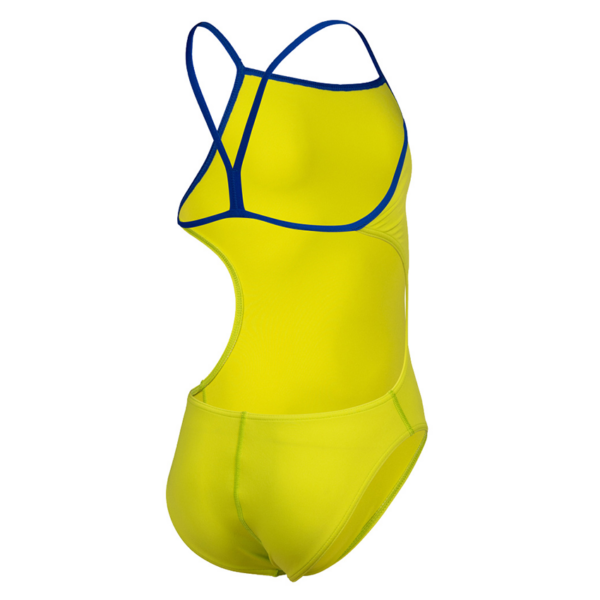Arena Challenge Solid Girls Swimsuit - Soft Green