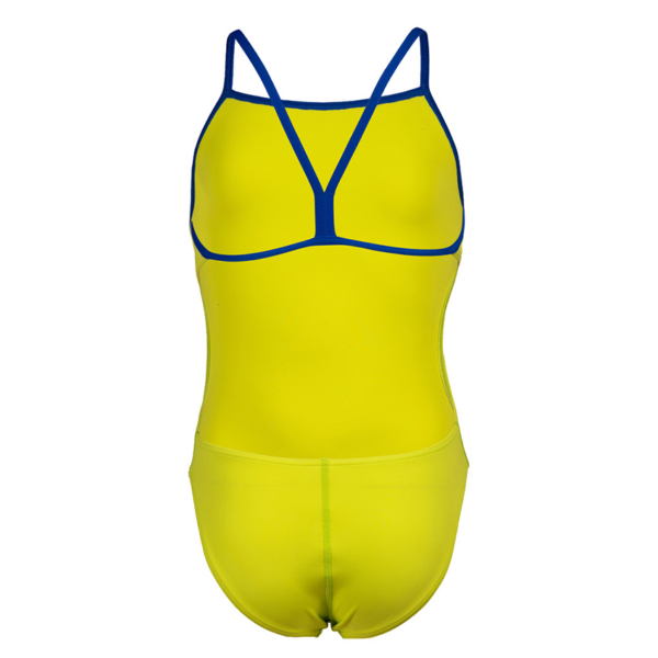 Arena Challenge Solid Girls Swimsuit - Soft Green