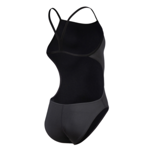 Arena Challenge Solid Girls Swimsuit - Grey