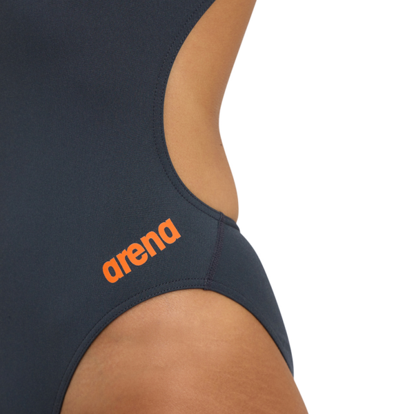 Arena Team Solid Challenge Grey Swimsuit