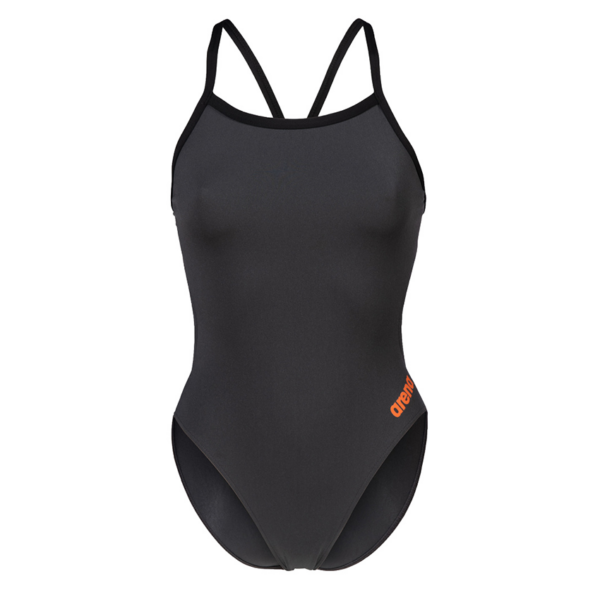 Arena Team Solid Challenge Grey Swimsuit