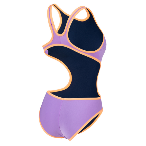 Womens Arena One Biglogo Swimsuit - Lavander