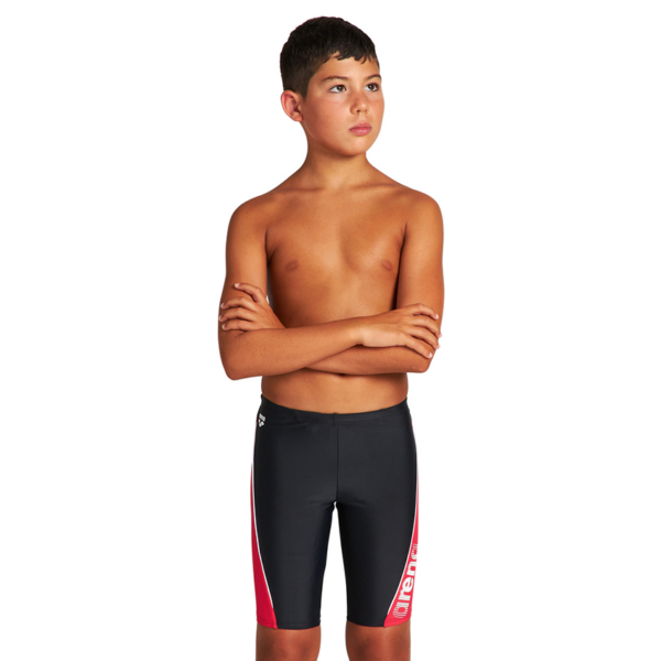 Arena Boy's Black/Red Thrice Jammer