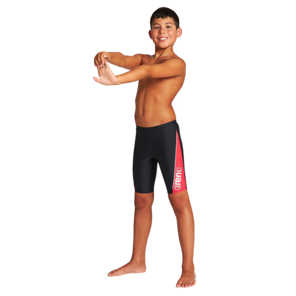 Arena Boy's Black/Red Thrice Jammer