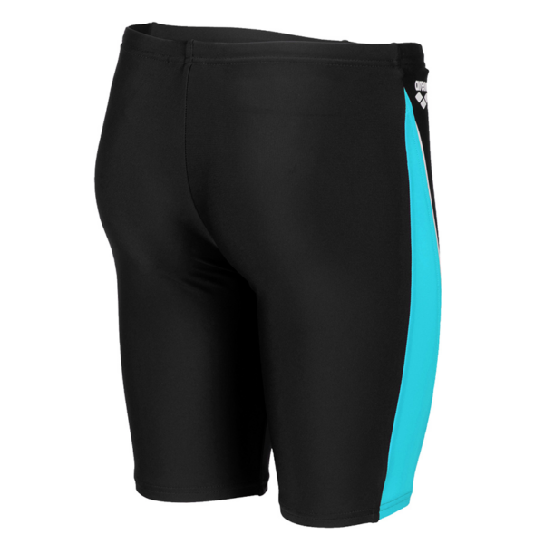 Arena Boy's Black/Turquoise Thrice Jammer