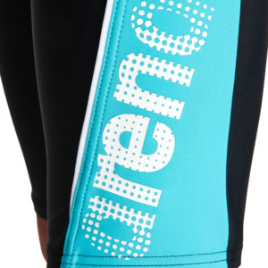Arena Boy's Black/Turquoise Thrice Jammer