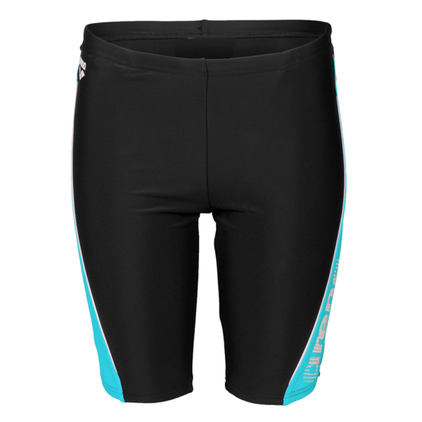 Arena Boy's Black/Turquoise Thrice Jammer