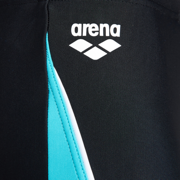 Arena Boy's Black/Turquoise Thrice Jammer