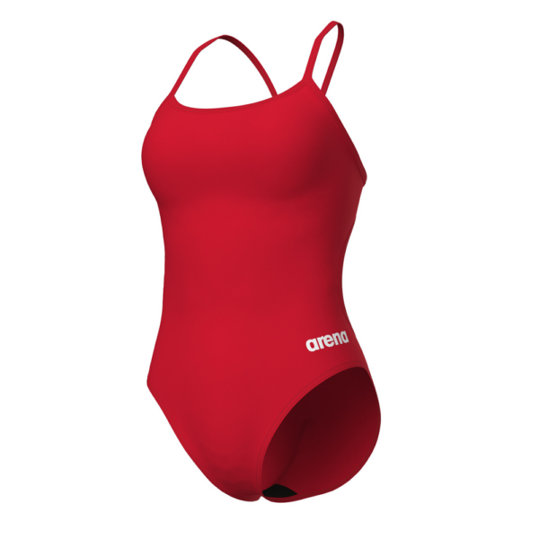 Arena Lace Back Red Swimsuit