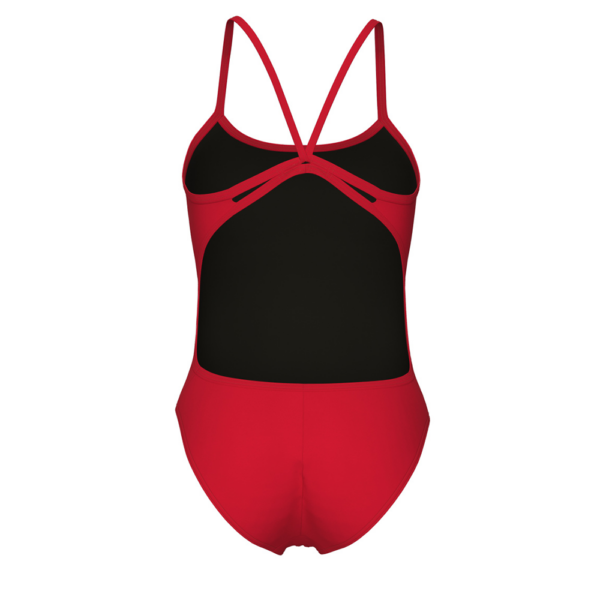 Arena Lace Back Red Swimsuit