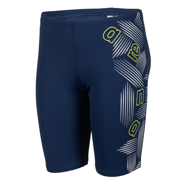 Arena Boy's Graphic Jammer - Navy