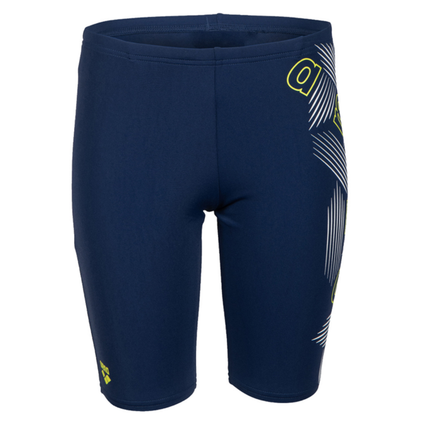 Arena Boy's Graphic Jammer - Navy