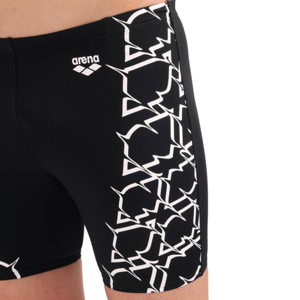 Arena Graphic Black Mid Jammer