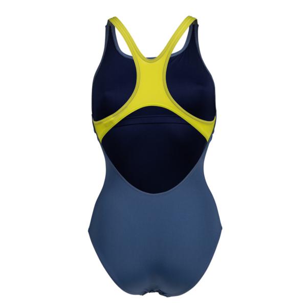 Arena Graphic Grey Blue Swimsuit