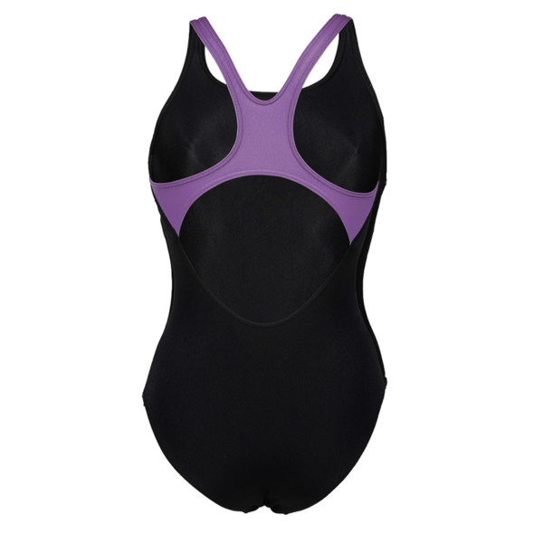 Arena Graphic Black/Lavender Swimsuit