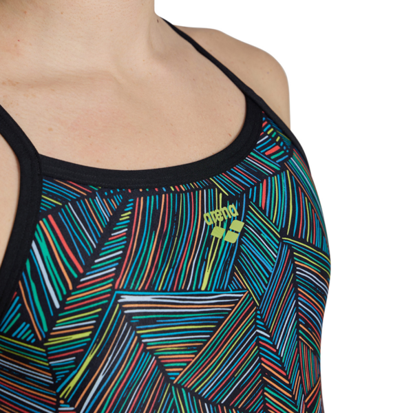 Multicoloured Arena Overview Challenge Back Swimsuit