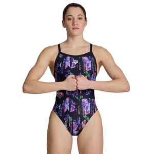 Arena Rose Texture Swimsuit