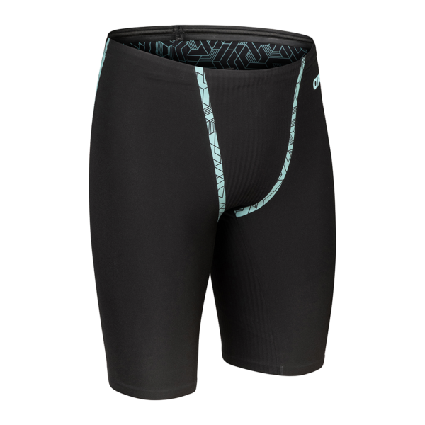 Arena Mens Powerskin Primo Jammer - Black/Teal