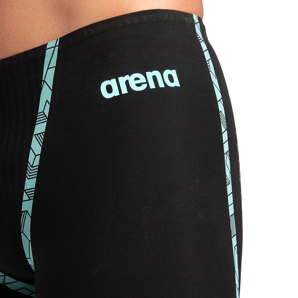 Arena Mens Powerskin Primo Jammer - Black/Teal