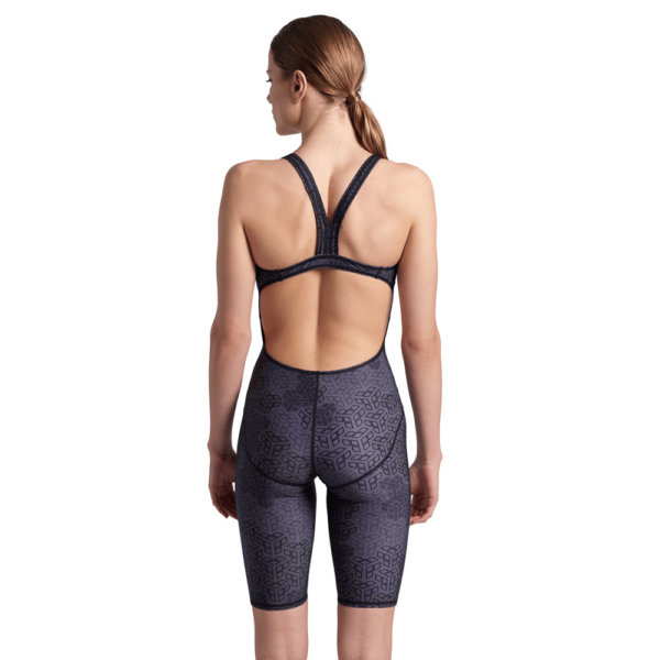 Black Arena Camo Kikko Legged Swimsuit