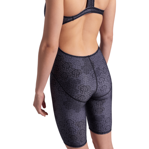 Black Arena Camo Kikko Legged Swimsuit
