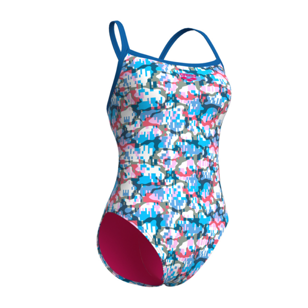 Arena Multi Camo Challenge Back Swimsuit