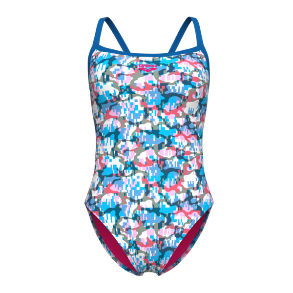 Arena Multi Camo Challenge Back Swimsuit