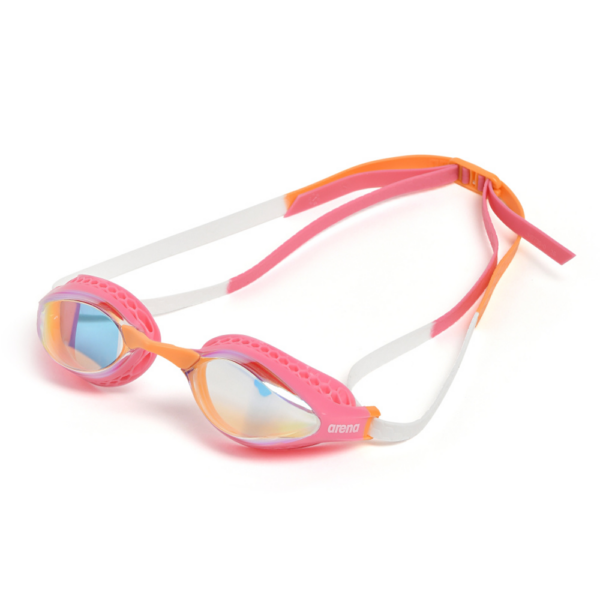 Yellow Copper/ Light Pink Arena Airspeed Mirrored Goggles