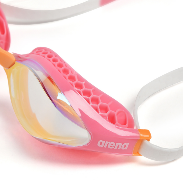 Yellow Copper/ Light Pink Arena Airspeed Mirrored Goggles