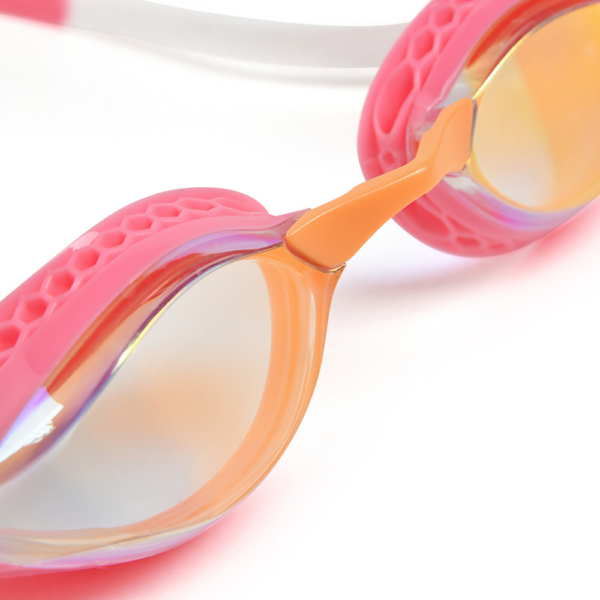 Yellow Copper/ Light Pink Arena Airspeed Mirrored Goggles
