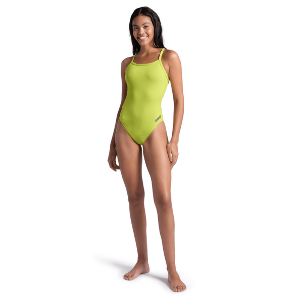 Arena Team Solid Challenge Soft Green Swimsuit