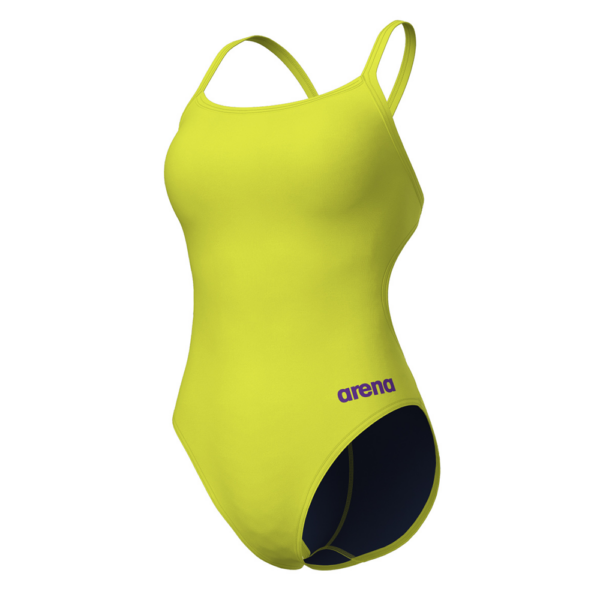 Arena Team Solid Challenge Soft Green Swimsuit