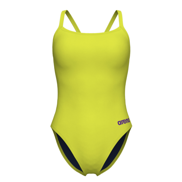 Arena Team Solid Challenge Soft Green Swimsuit