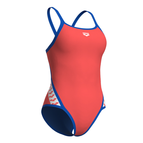 Arena Icons Bright Coral Swimsuit