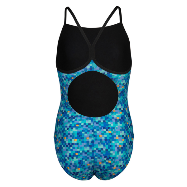Arena Pool Tiles Girls Swimsuit
