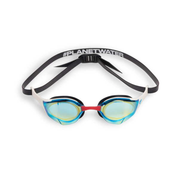 Arena Cobra Edge Swipe Mirrored Goggles - Fireflow