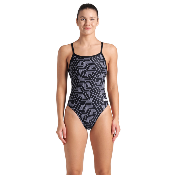 Arena Escape Challenge Black Swimsuit