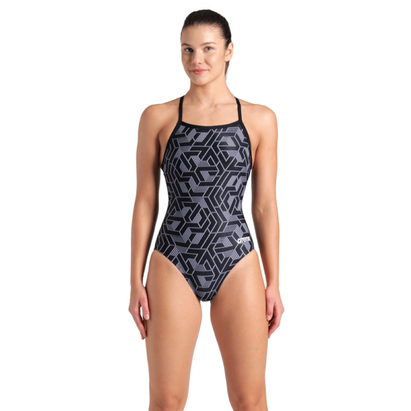 Arena Escape Lightdrop Black Swimsuit